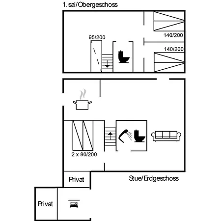 Prázdninový dům Emilla - 3-8km From The Sea By Interhome Kongsmark